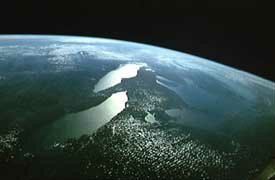 Great Lakes From Space