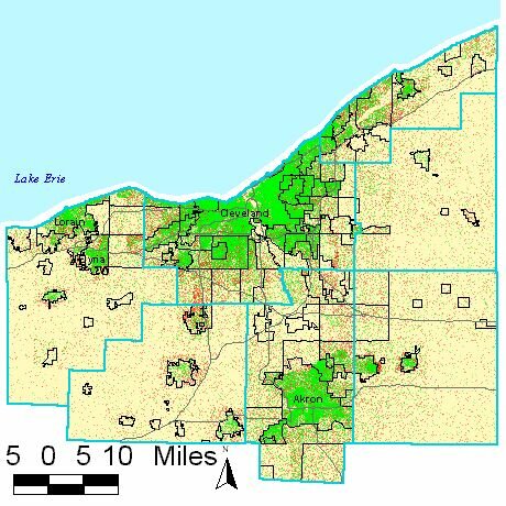 Outmigration in Northeast Ohio between 1970 and 1990